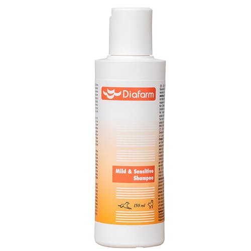Diafarm Sensitive šampūns suņiem un kaķiem jutīgai ādai 150 ml